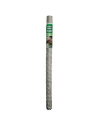 YardGard, 48" Steel Poultry Fencing Silver 2in, 25' long