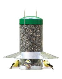 Birds Choice, Hanging Classic Bird Feeder with Baffle Weather Guard, 12"