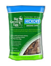 Big Green Egg Hickory Wood Chips 2.9L Bag