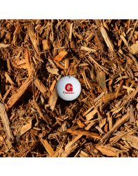 Green Loon® Custom Gold Hardwood Mulch per cubic yard