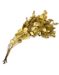 Eucalyptus with Seed Heads, Dipped 'Gold'