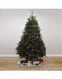 Minnesota Natural Fraser Fir with Dual LEDs, Gabriel Tree® Artificial Christmas Tree