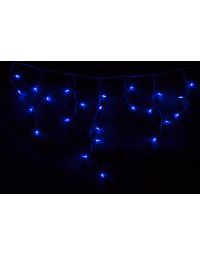 LED Traditional Mini (T5) Blue Icicle Lights, 70 Light Set