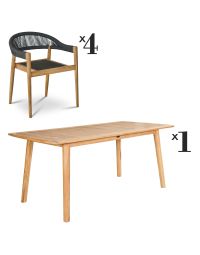 Gabriel Gardens™ Murray 5 Piece Dining Set