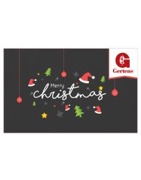 Merry Christmas Illustration- Gift Card