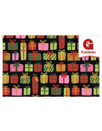Colorful Presents Illustration - Gift Card
