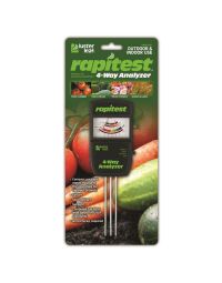 Luster Leaf Rapitest Tester Electronic, 4-Way Soil Analyzer