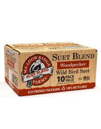 Meadow Ridge Farms, Woodpeck Suet, 10 Pack