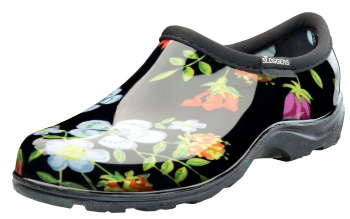Woman s Comfort Shoe Meadow Black Sloggers Gertens Garden Center