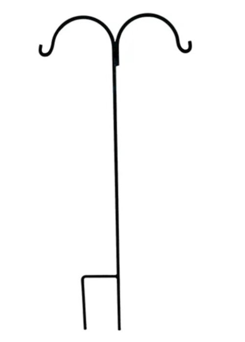 Border Concepts, 64" Short Double 5/8" Crane Hook, Shepard Hook