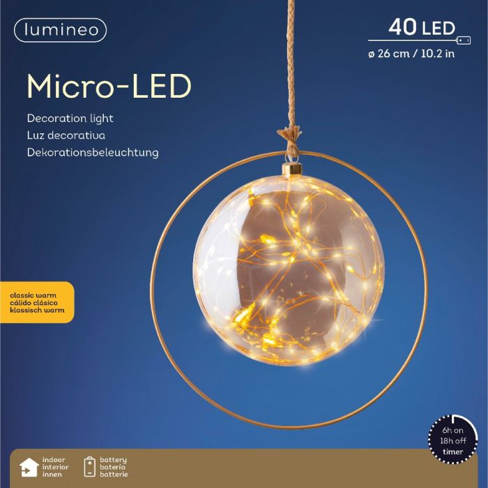 Lumineo micro led light ball discount
