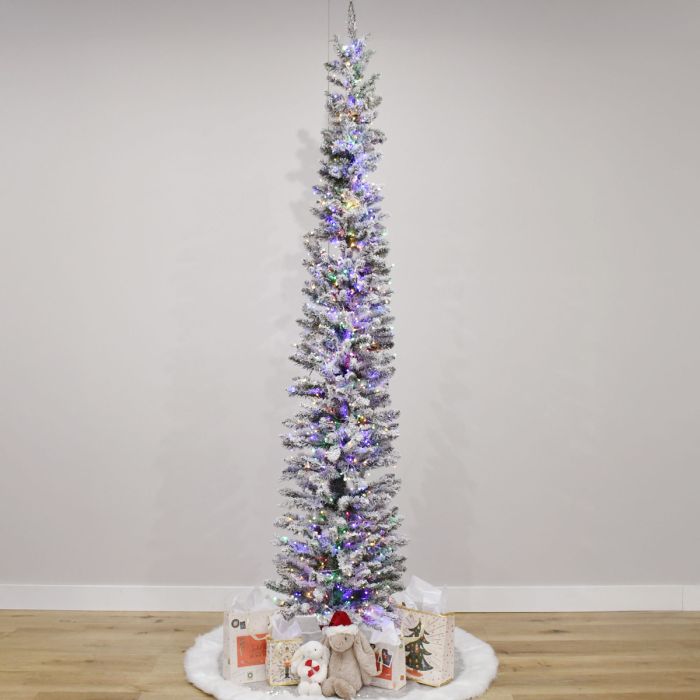 Snowy Alpine with Sparkle LEDs, Gabriel Tree® Artificial Christmas