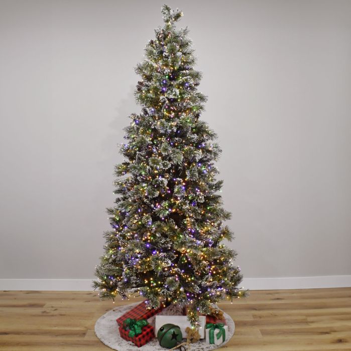 Minnesota Shimmering Pine with Galaxy LEDs, Gabriel Tree