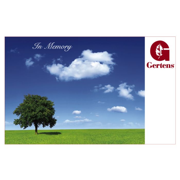 In Loving Memory Gift Card Gertens Garden Center