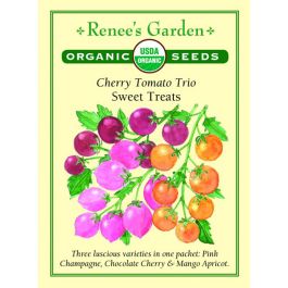 Solanum, Tomato Cherry Mix (Pole) 'Trio Triple Treats' Organic