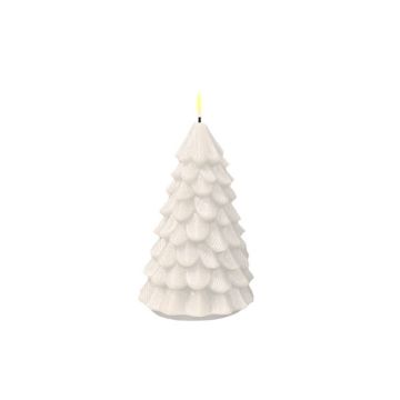 Deluxe HomeArt Tree Candle LED White 7.5"