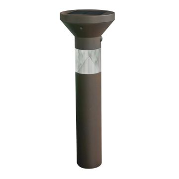 OneSync Landscape Solar Bollard Light, Bronze