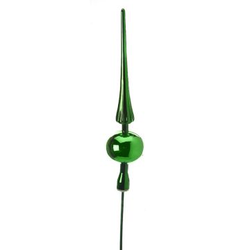 Ornamental Balls, Finial Ornament Green