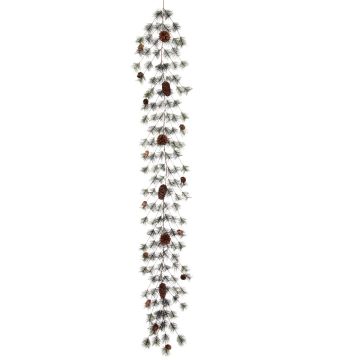 Regency Skip Pine with Cones Garland 72IN