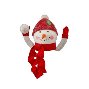 REGENCY Felt Snowman with Snowball Tree Topper