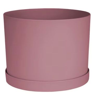 bloem® Mathers Drop-In Planter with Saucer 'Dusty Rose'