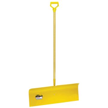 Spring Steel 30"" Snow Pusher with D-grip