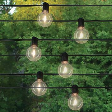 Belle Luci LED G40 Globe Warm White, 2 bulbs