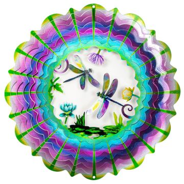 Spinifinity Design Wind Spinner, Dragonfly