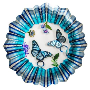 Spinifinity Design Wind Spinner, Blue Butterfly