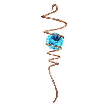 Spinfinity Design Copper Aqua Tail, 10"