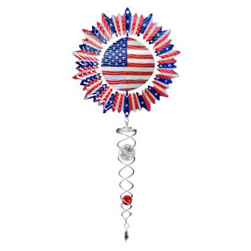 Spinfinity Design Sprial US Flag