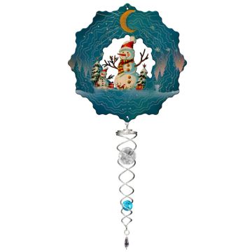 Spinfinity Mini Set Snowman with Crystal Twister