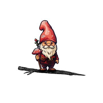 Spinfinity Design Gnome - Tree Stake