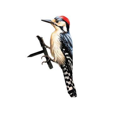 Spinfinity Design Woodpecker - Tree Stake