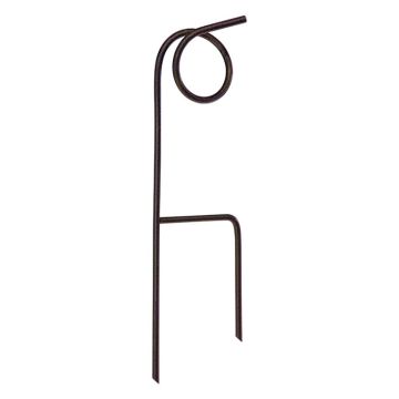 Yard Butler Green Steel Hose Guide Stake