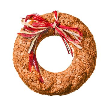 Mr. Bird Flaming Hot Wreath