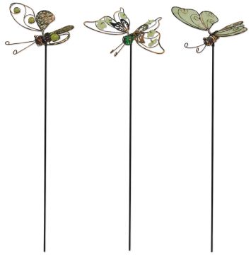 Sunset Vista Designs, Summer Woods Assorted Butterfly, Glow In The Dark Picks 