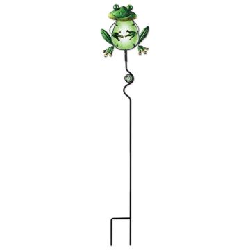 Sunset Vista Designs, Glass Gardens Happy Frog Mini Stake 