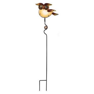 Sunset Vista Designs, Glass Gardens Owl Garden Stake