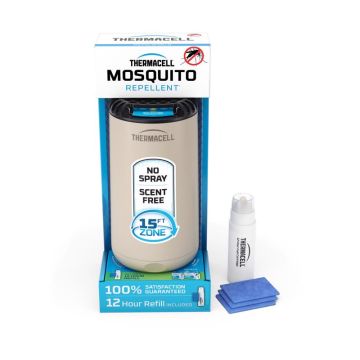 Thermacell Patio Shield Insect Repellent Device For Mosquitoes, Linen