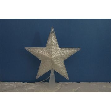 Giftwares Company 10" Tree Top Star with 20 Color-changing LED Lights