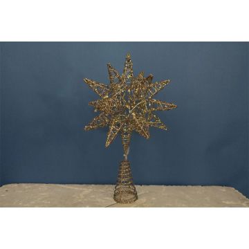 Giftwares Company 14.5" Tree Top Star with 30 Color-changing LED Lights