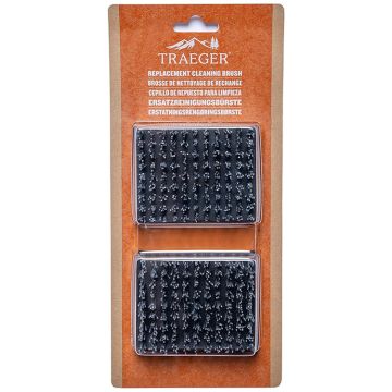 Traeger Replacement BBQ Cleaning Brush Head (2 Pack)