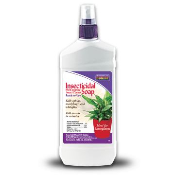 BONIDE 112 Insecticidal Soap Houseplant Spray Ready-to-Use, 12 oz