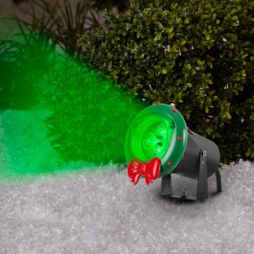 Gemmy, Green Outdoor Spotlight LED