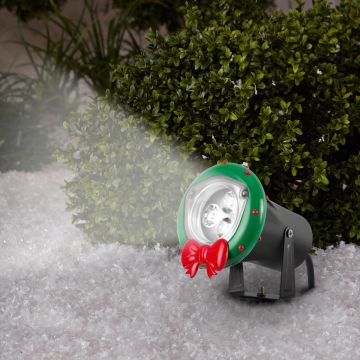Gemmy, White Outdoor Spotlight LED
