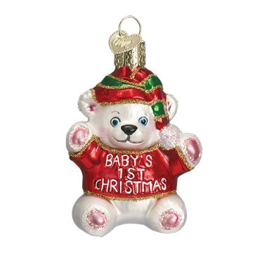Baby's 1st Christmas Ornament