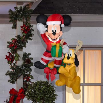 GEMMY Disney™ Airblown® Mickey & Pluto