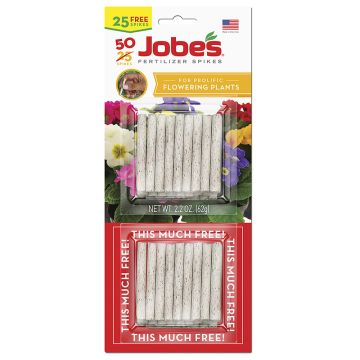 Jobe's Flowering Plant Spikes, Twin Pack