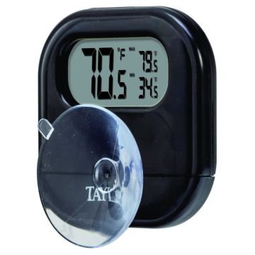 Digital Indoor Thermometer Hygrometer with Clock